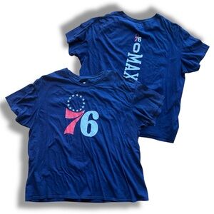 Fanatics Royal Blue 76 Graphic Short Sleeve Tee